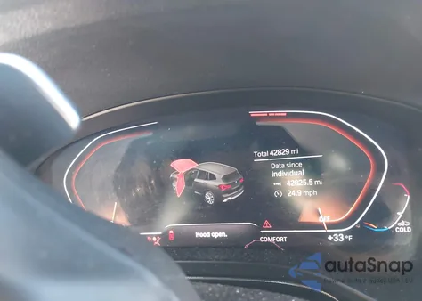 2023 BMW X3 xDrive30I z USA, uszkodzony, nr VIN 5UX53DP00P9N94037